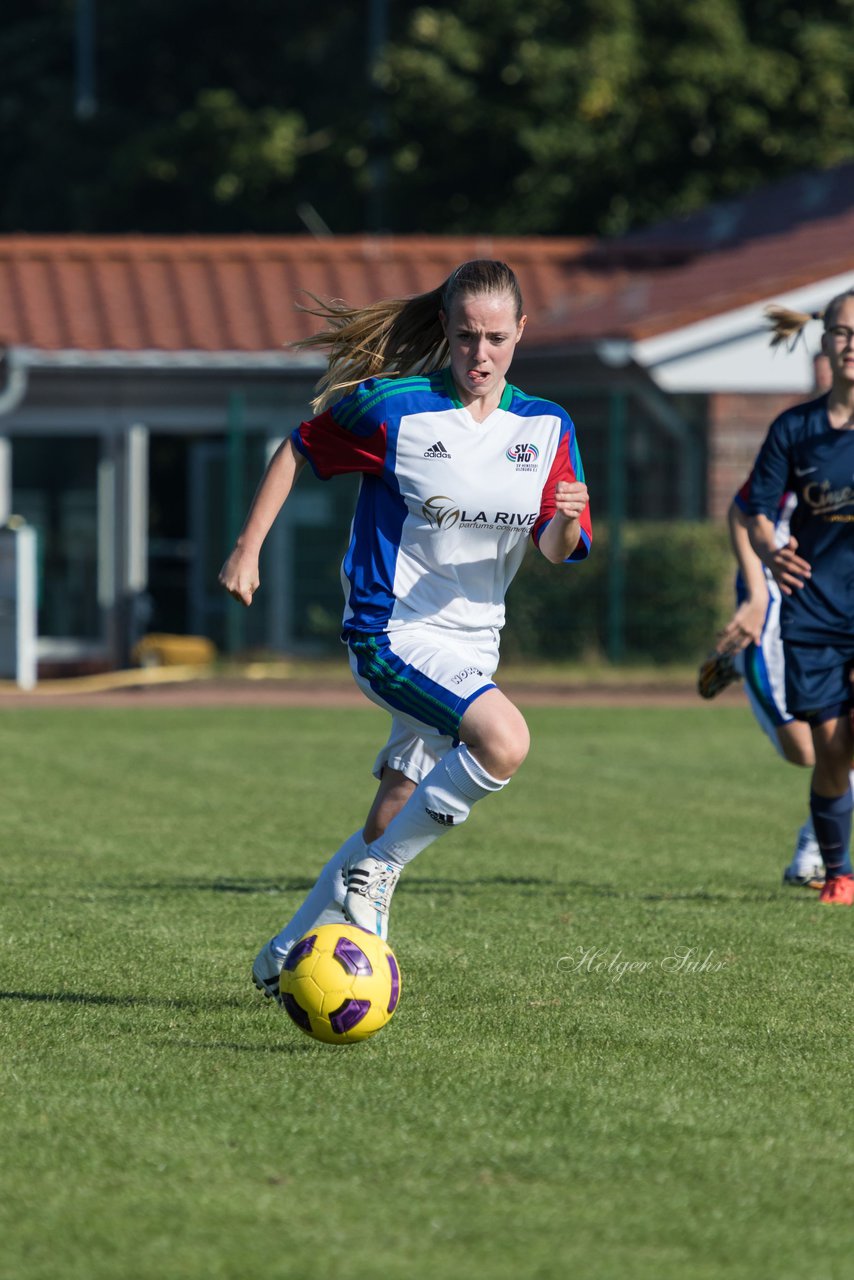 Bild 341 - B-Juniorinnen Krummesser SV - SV Henstedt Ulzburg : Ergebnis: 0:3